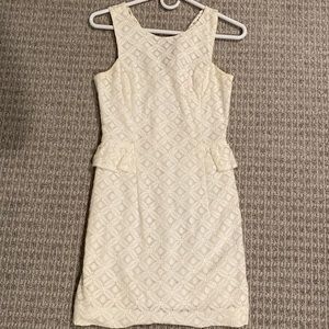 Lily Pulitzer White Lace Dress